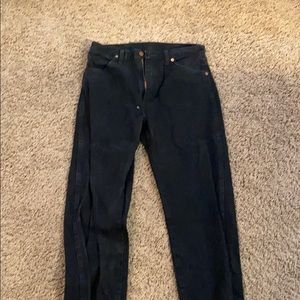 Black Men’s Wrangler Jeans